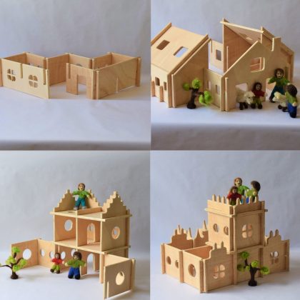 Wooden playhouses